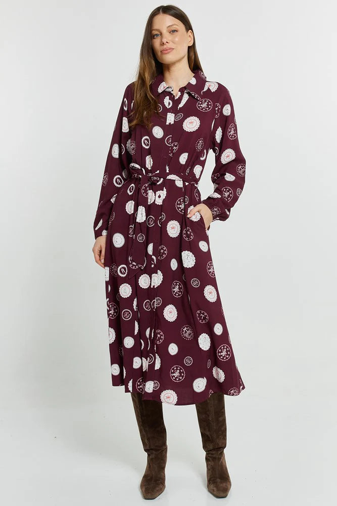 Betty Basics | Stamp Shirt Dress