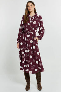 Betty Basics | Stamp Shirt Dress