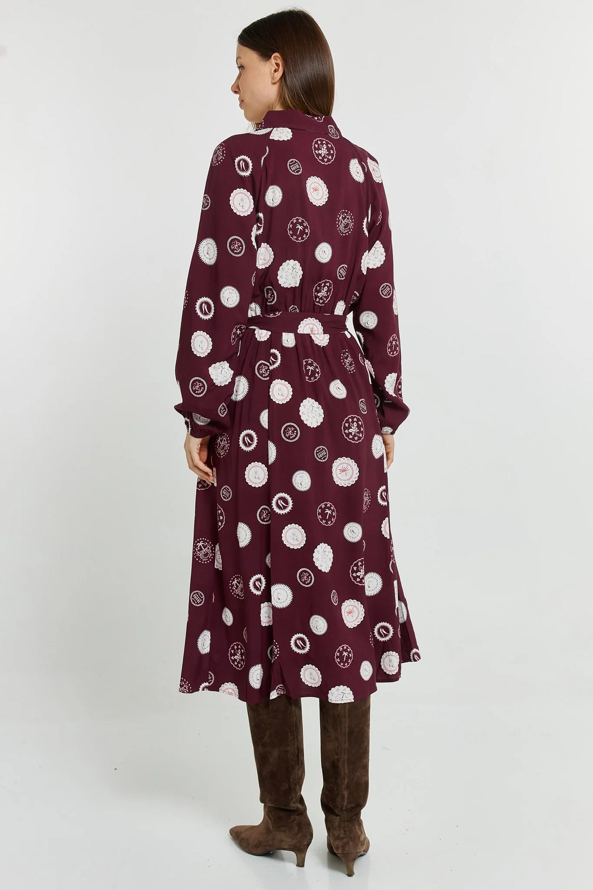 Betty Basics | Stamp Shirt Dress