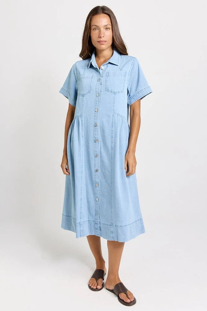 Betty Basics | Willow Denim Dress