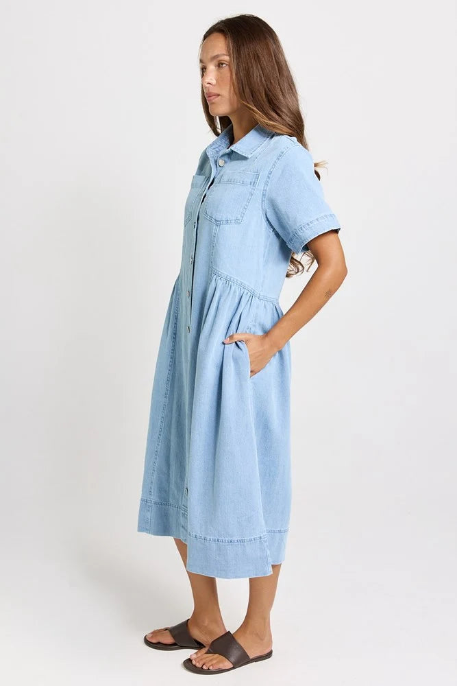 Betty Basics | Willow Denim Dress