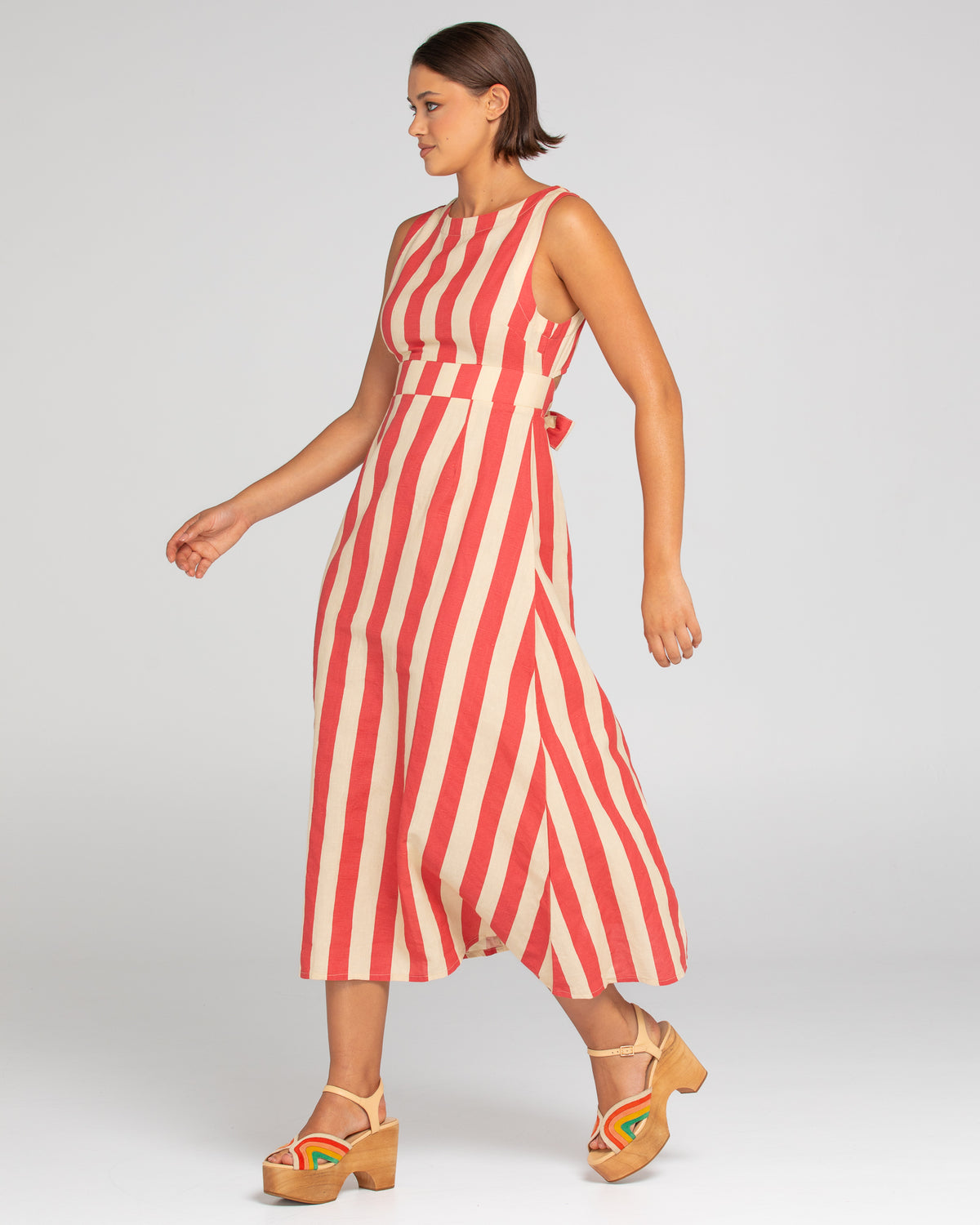 Boom Shankar Colada Dress | Kaia Stripe