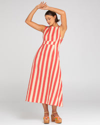 Boom Shankar Colada Dress | Kaia Stripe