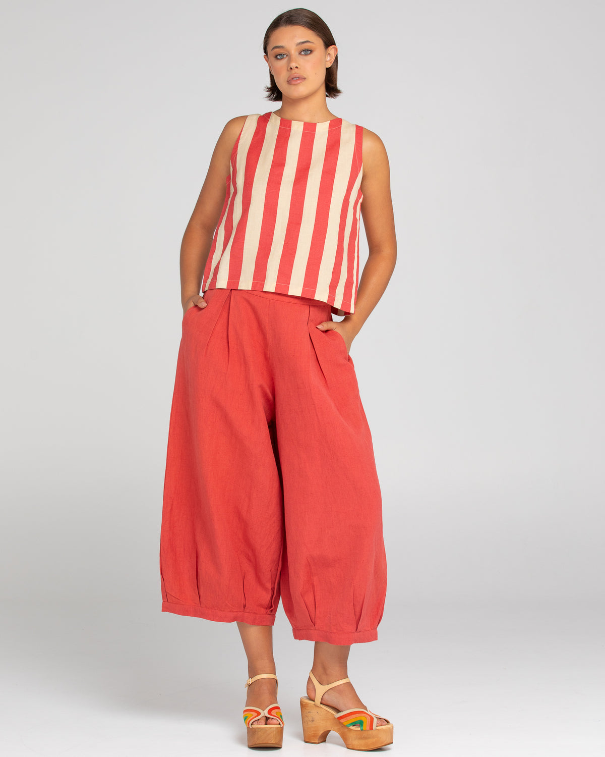 Boom Shankar Mina Top | Kaia Stripe