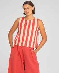 Boom Shankar Mina Top | Kaia Stripe