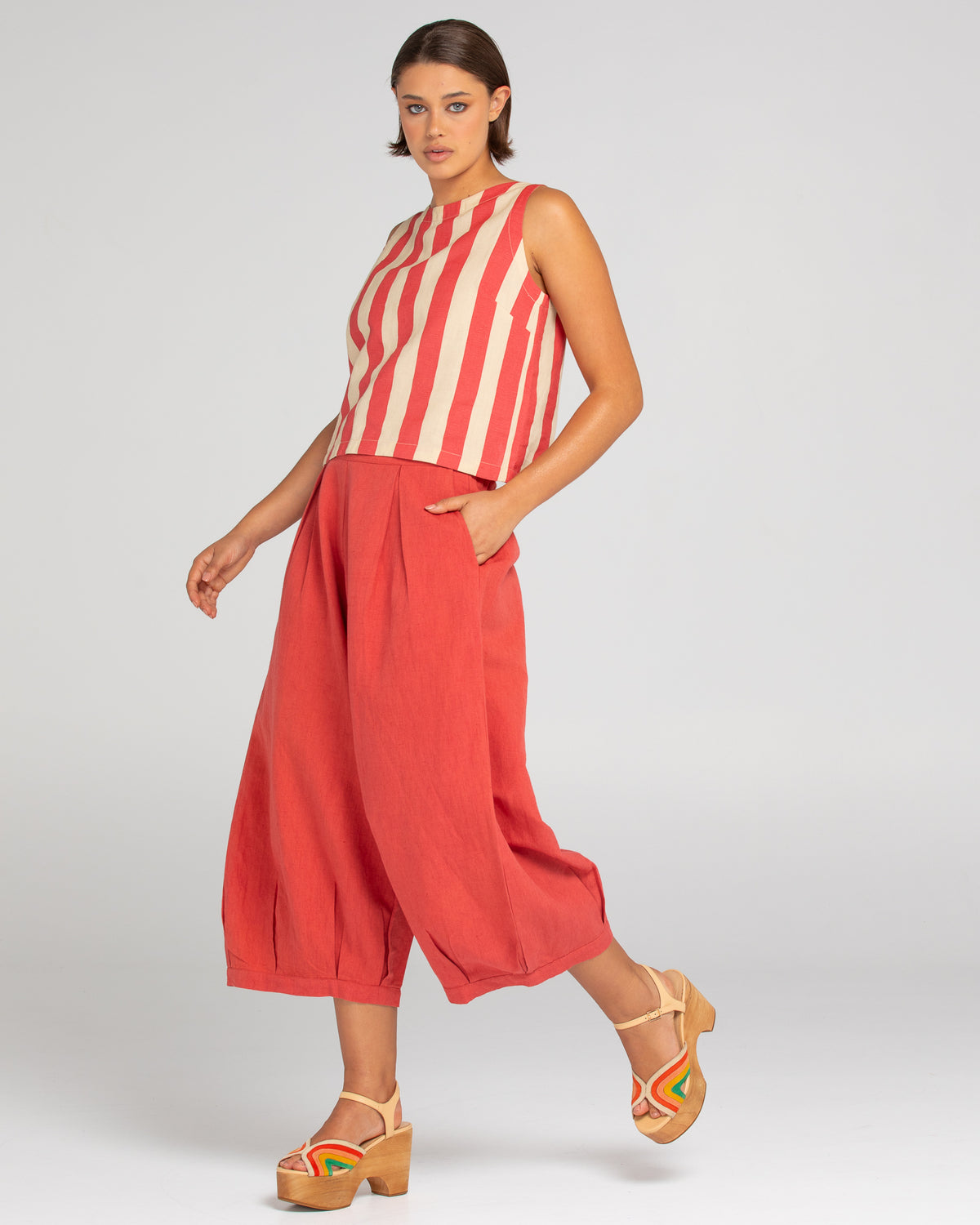 Boom Shankar Mina Top | Kaia Stripe