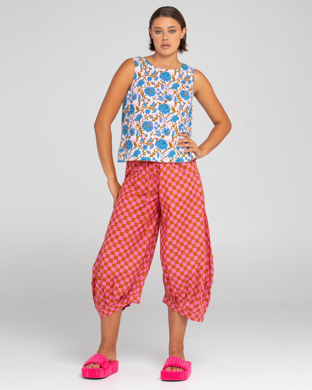 Boom Shankar Hara Reversible Top | Mimi/Maui