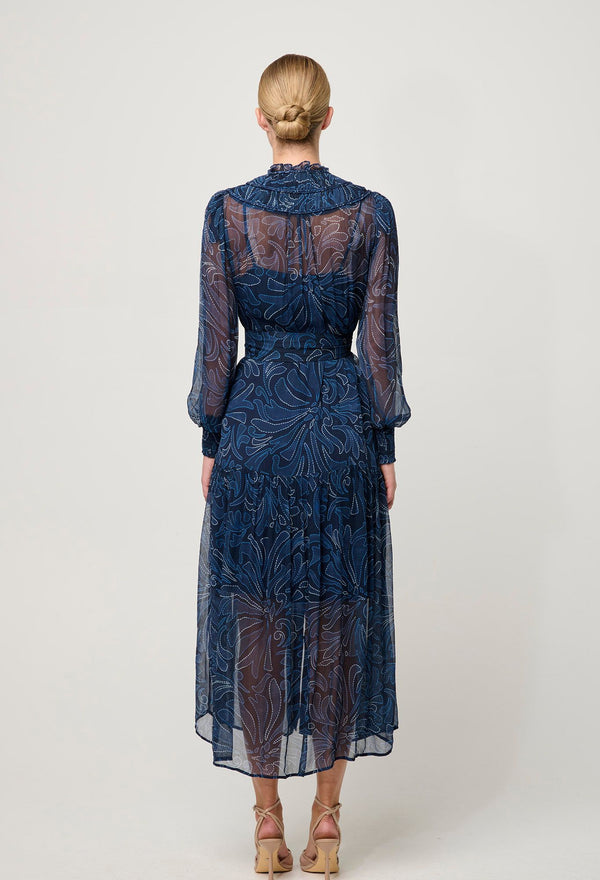 Once Was | Solana Midi Dress