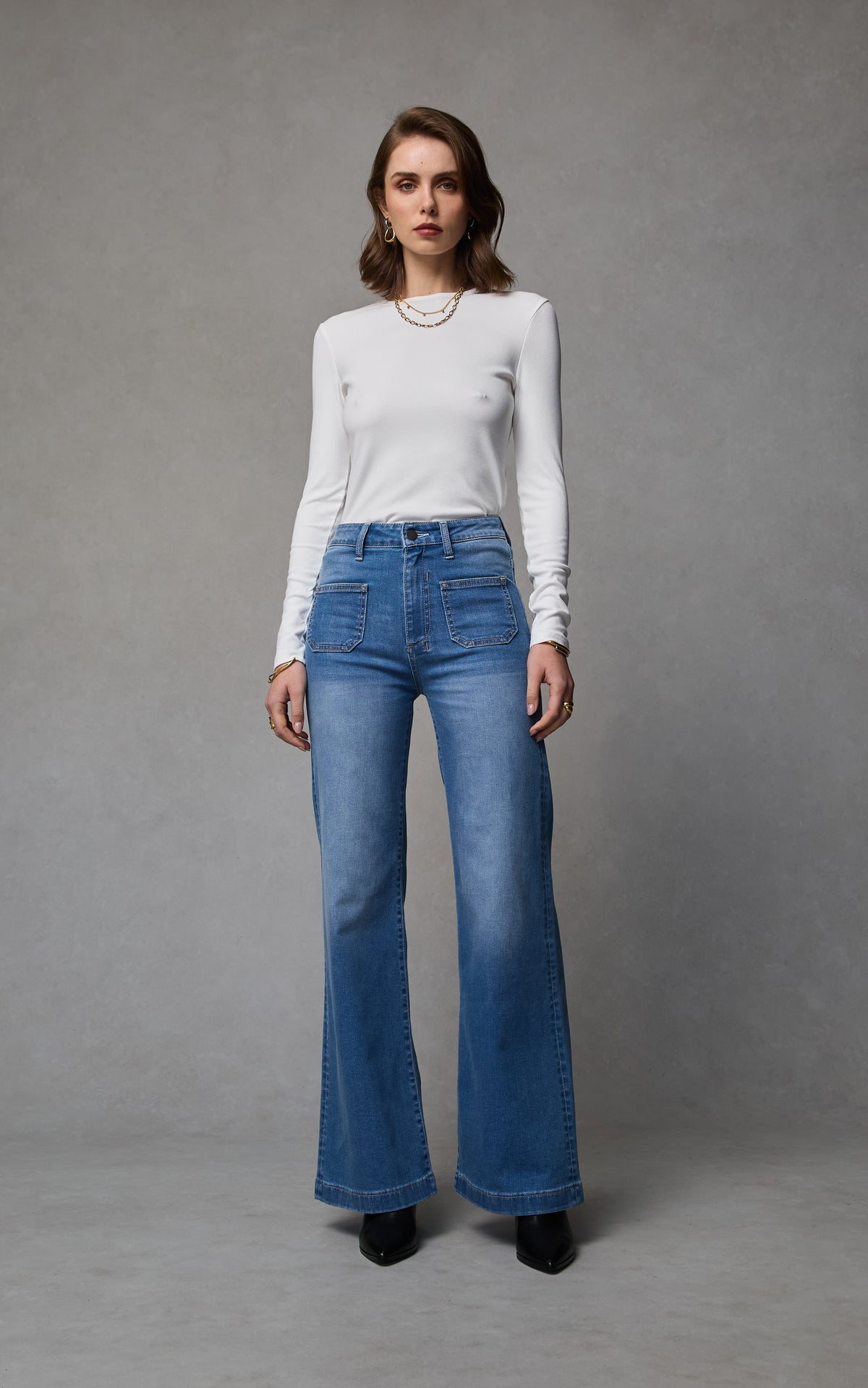 Dricoper | Indy Rodeo Wide Leg Jeans