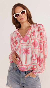 MINKPINK | Bria Long Sleeve Blouse