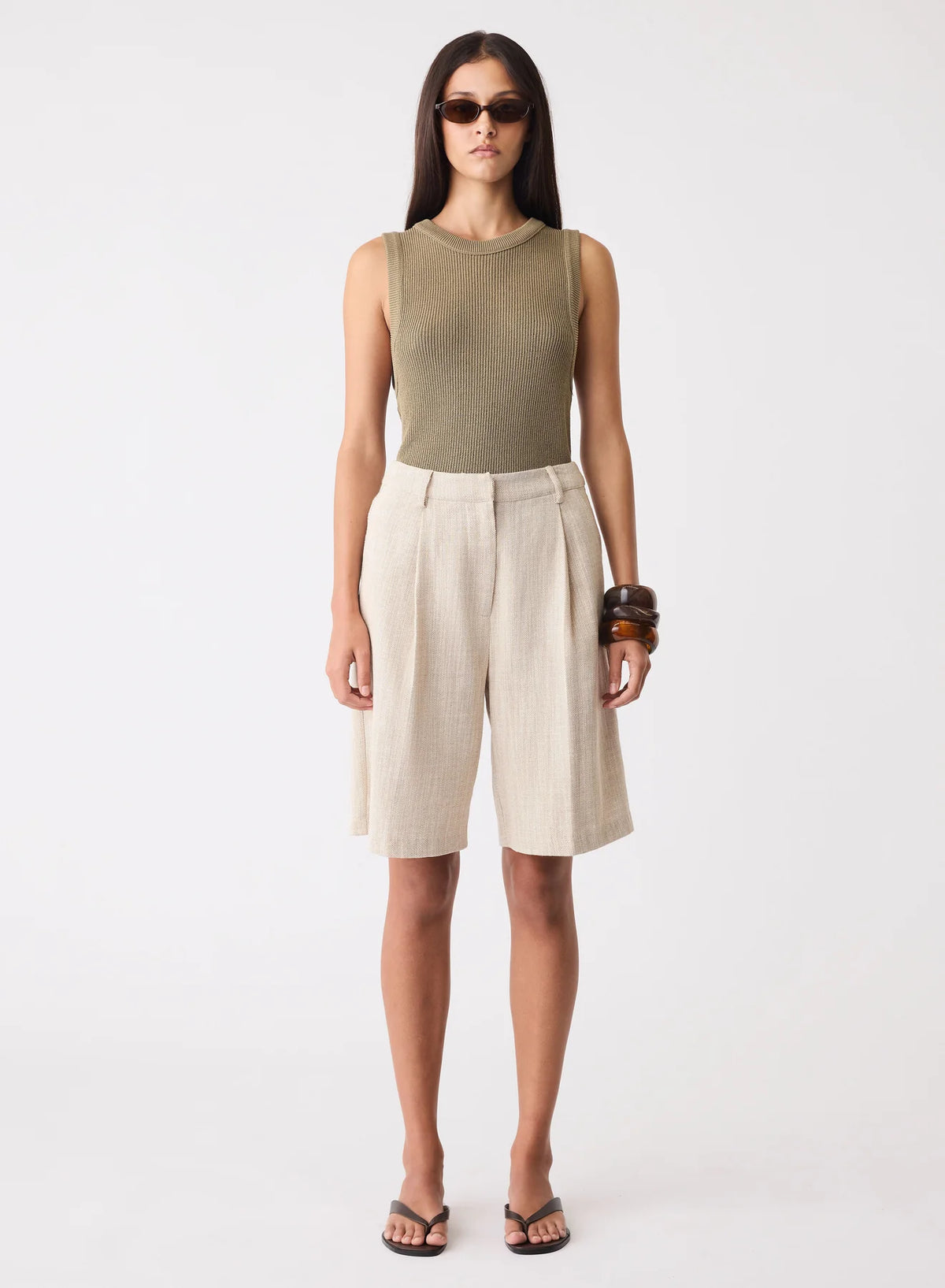 Esmaee | Etch Bermuda Short