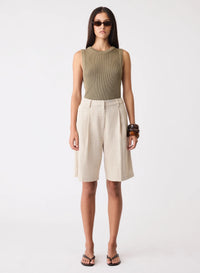Esmaee | Etch Bermuda Short