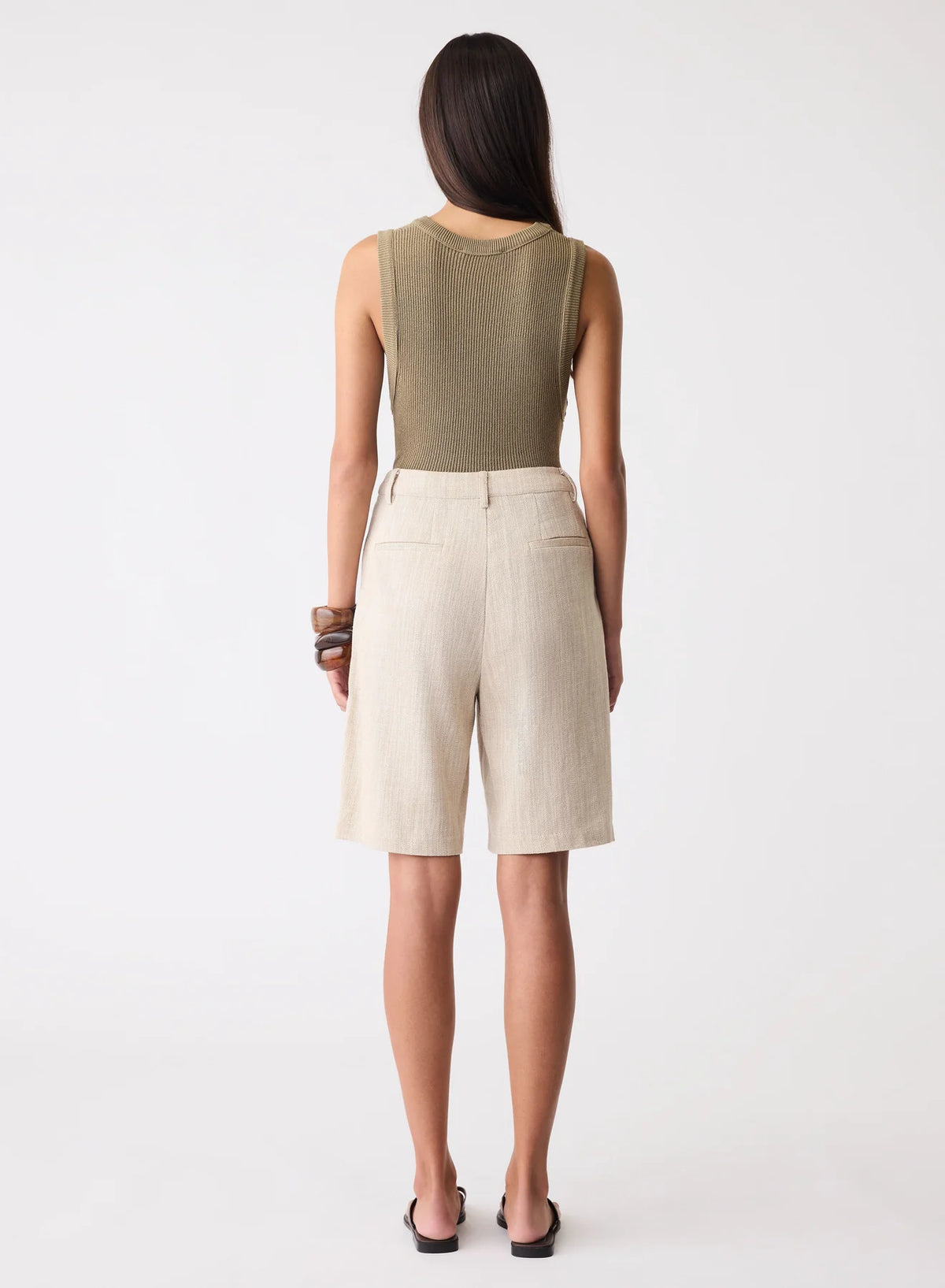Esmaee | Etch Bermuda Short