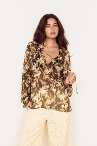 MINKPINK | Vega Chiffon Blouse