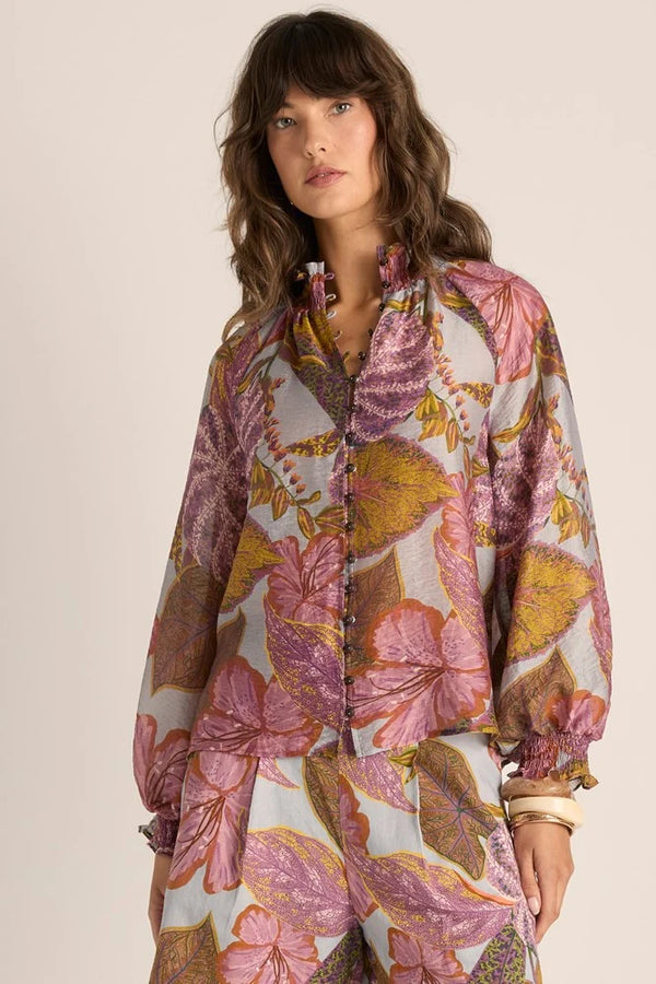 Fate + Becker | Daria Shirred Blouse
