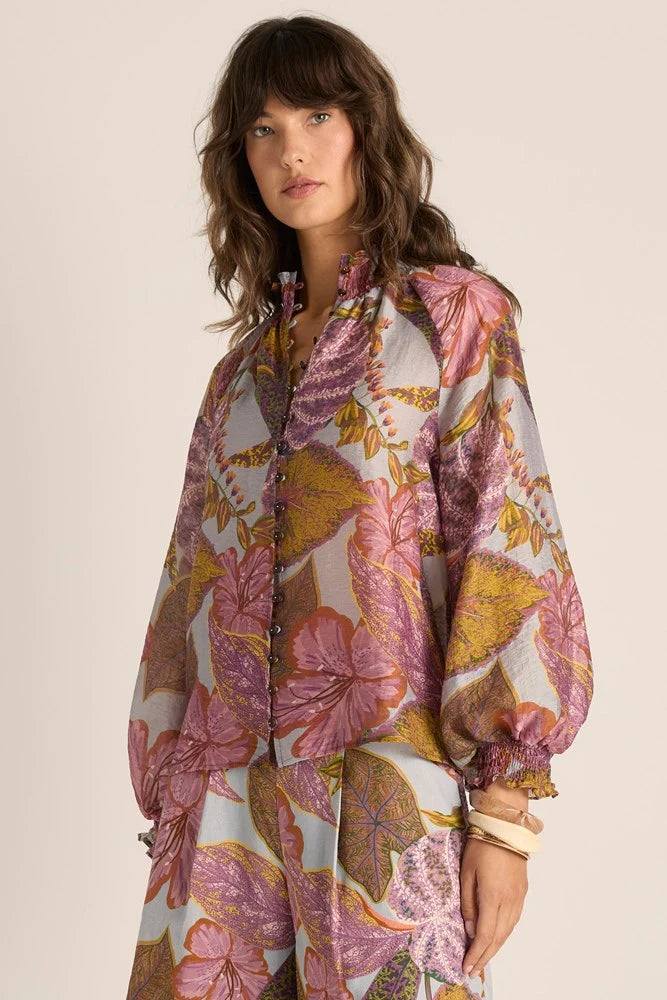 Fate + Becker | Daria Shirred Blouse