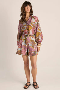 Fate + Becker | Daria Shirred Blouse