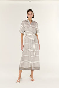 Staple the Label | Siphon Midi Shirtdress
