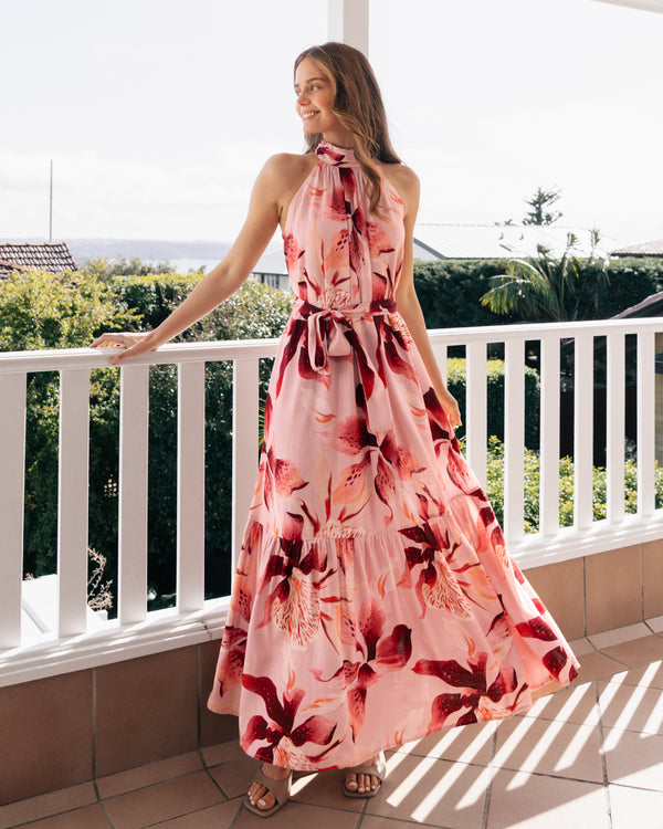 Label of Love | Lily Halter Maxi Dress