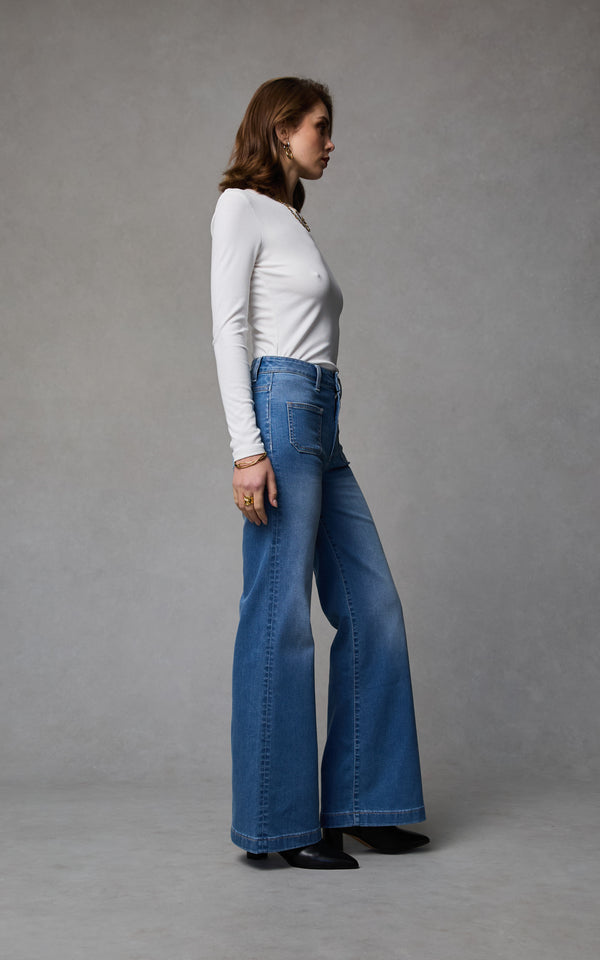 Dricoper | Indy Rodeo Wide Leg Jeans