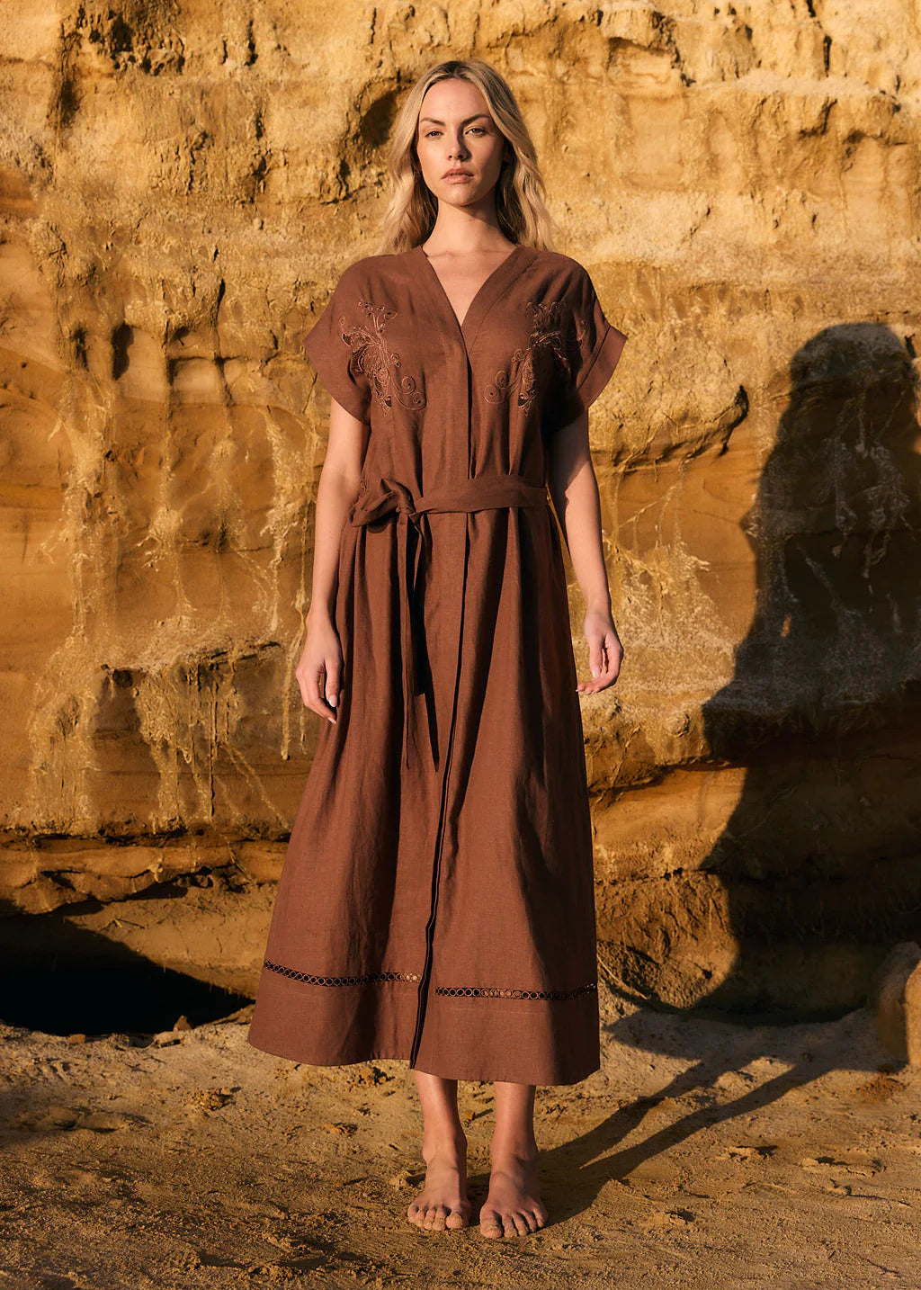 Fate + Becker | Aven Embroidered Dress