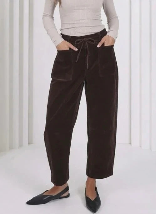 Monaco | Leo Corduroy Barrel Jean