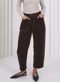 Monaco | Leo Corduroy Barrel Jean