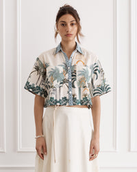 Heaven | Remi Cropped Shirt