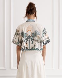 Heaven | Remi Cropped Shirt