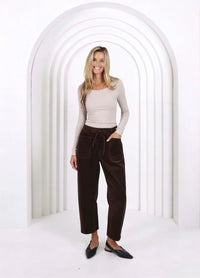 Monaco | Leo Corduroy Barrel Jean