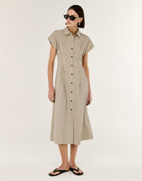 Staple the Label | Hadley Midi Shirtdress