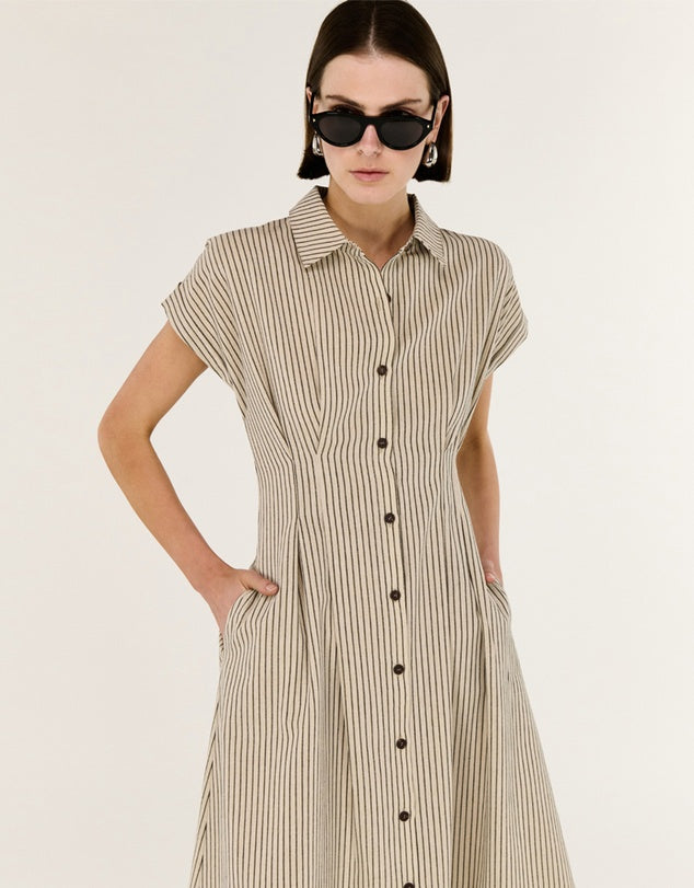 Staple the Label | Hadley Midi Shirtdress
