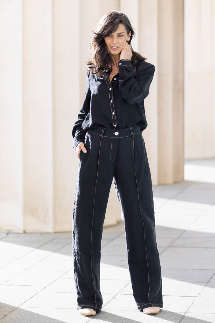 The Bay | Isla Black Contract Pants