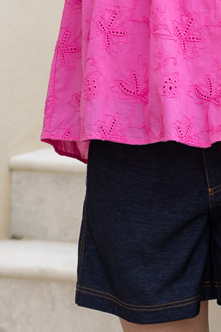 Honey Denim | Erica Dark Denim Short