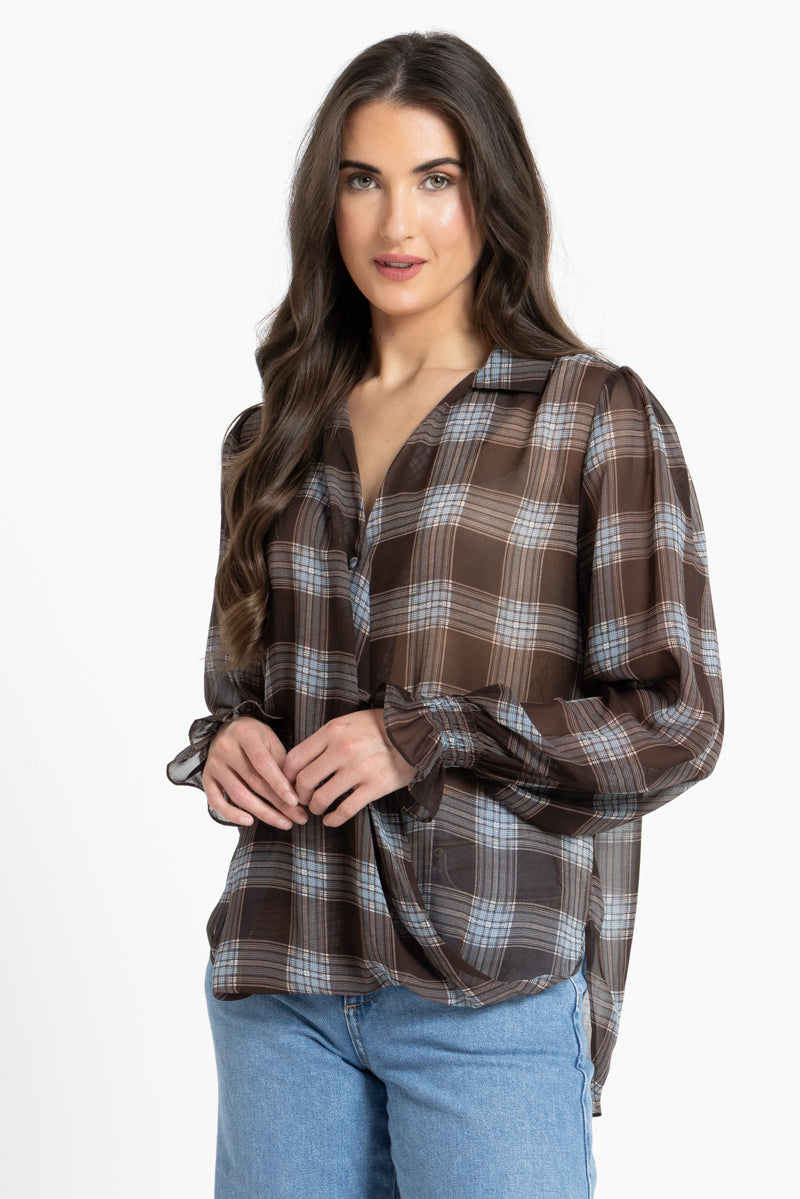 Leila + Luca | Gala Twist Shirt
