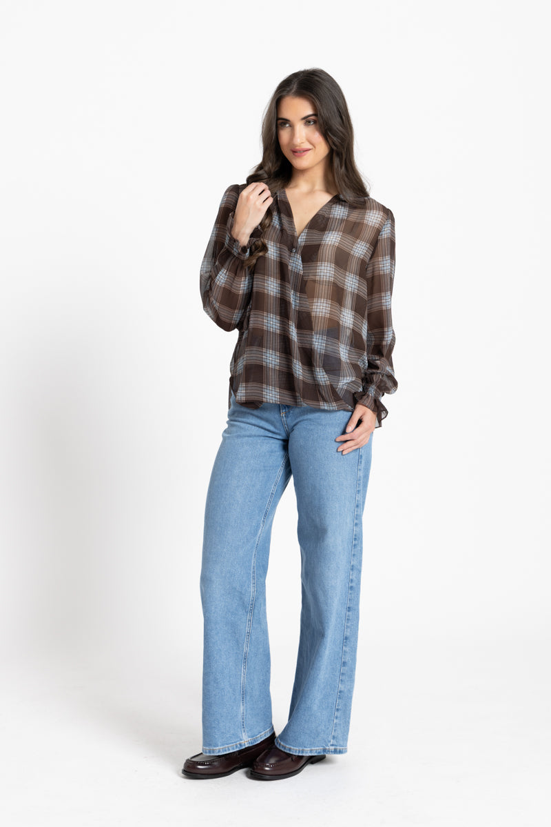 Leila + Luca | Gala Twist Shirt