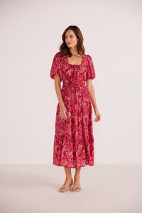 MINKPINK | Mae Tiered Midi Dress