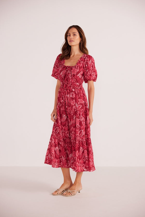 MINKPINK | Mae Tiered Midi Dress