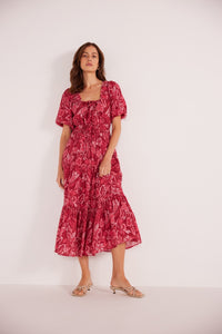 MINKPINK | Mae Tiered Midi Dress