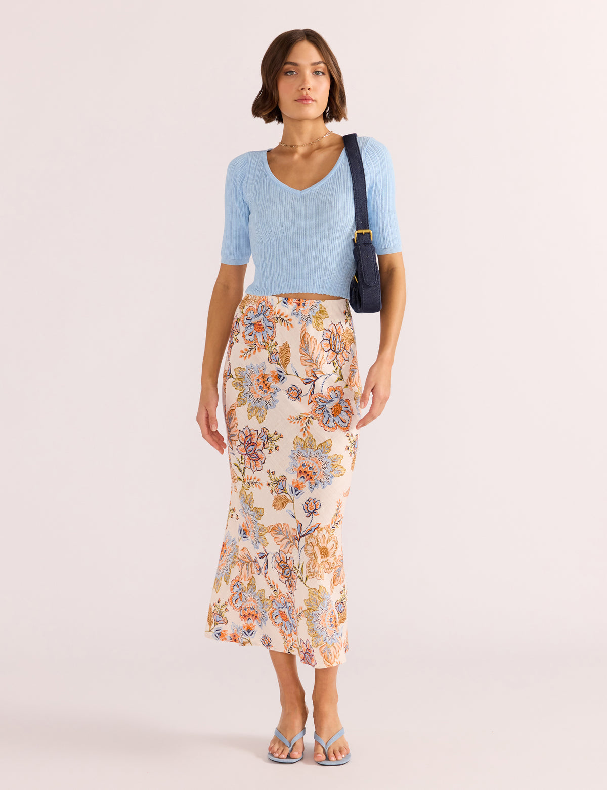 MINKPINK | Marceline Panel Midi Skirt