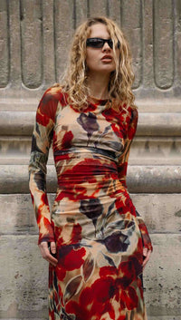 MINKPINK | Selma Mesh Midi Dress