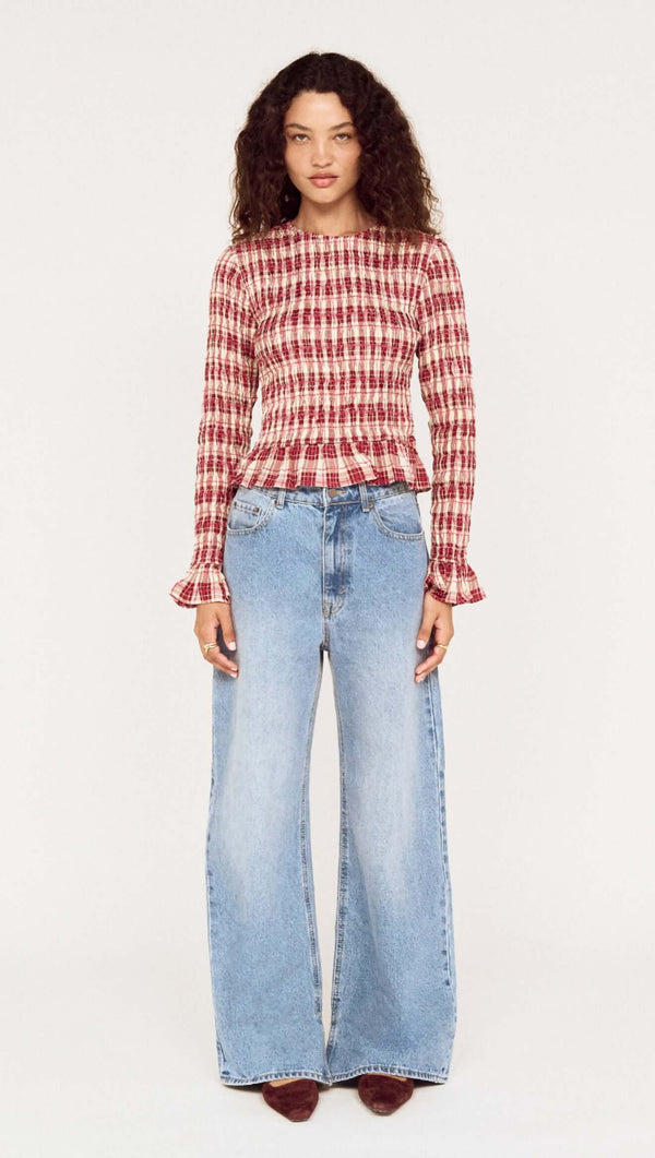 MINKPINK | Anouk Shirred Top