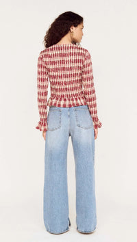 MINKPINK | Anouk Shirred Top