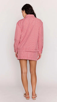 MINKPINK | Freya Stripe Denim Jacket