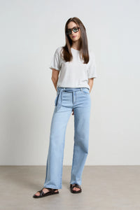 Dricoper | Molly Coastal Blue Straight Leg Jeans