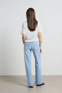 Dricoper | Molly Coastal Blue Straight Leg Jeans
