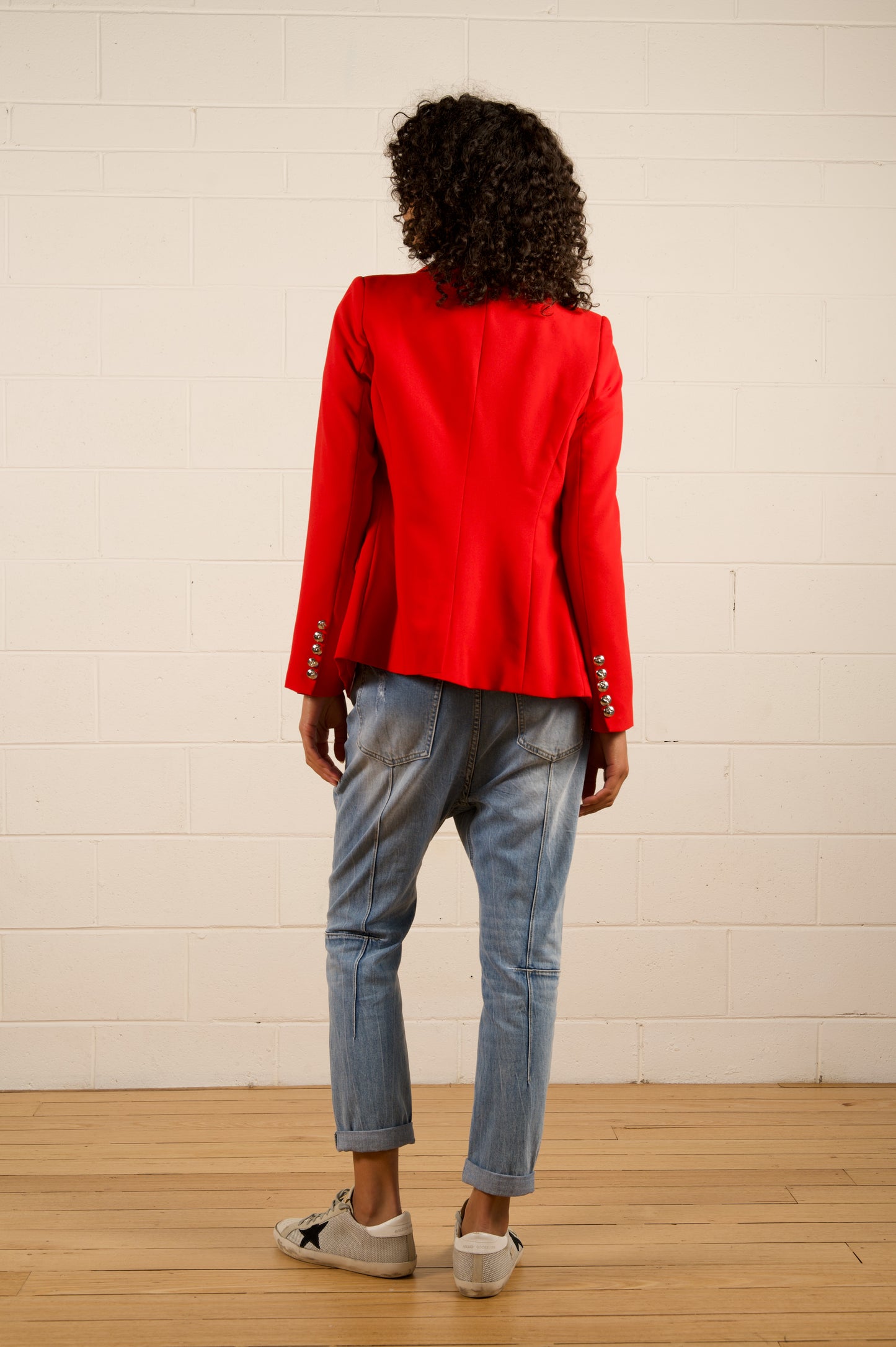 We Are The Others Carrie Tailored Blazer | Red