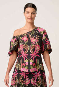 Once Was | Juno One Shoulder Top