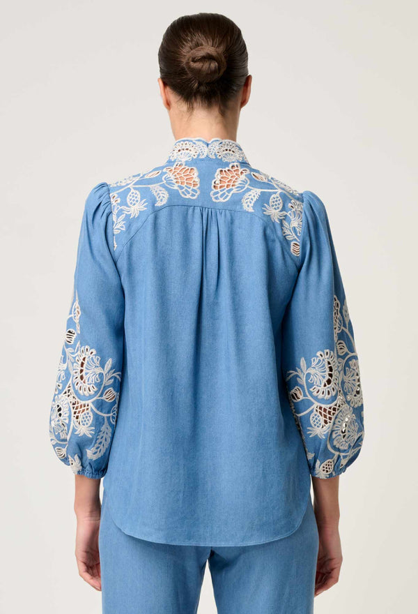 Once Was | Astra 3/4 Sleeve Blouse