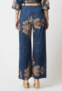 Once Was Imperial Wide Leg Pant | Oriental Print